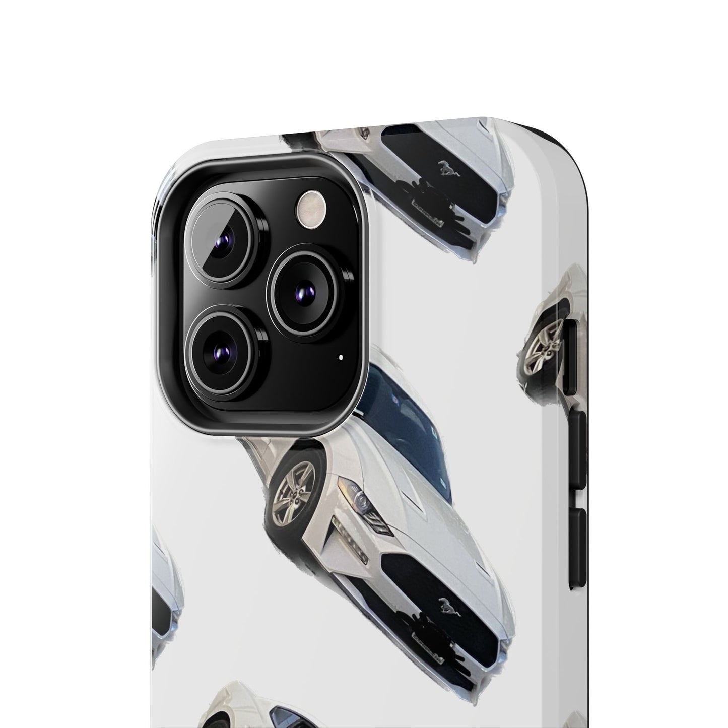 Phone Cases - White Mustang Design