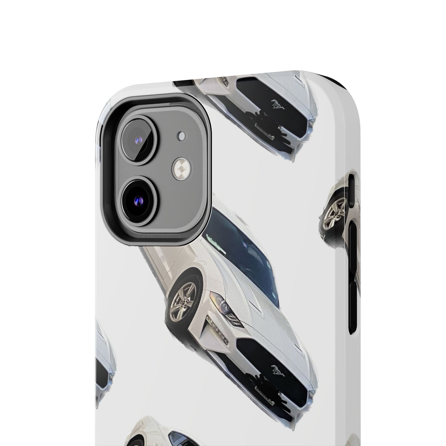 Phone Cases - White Mustang Design