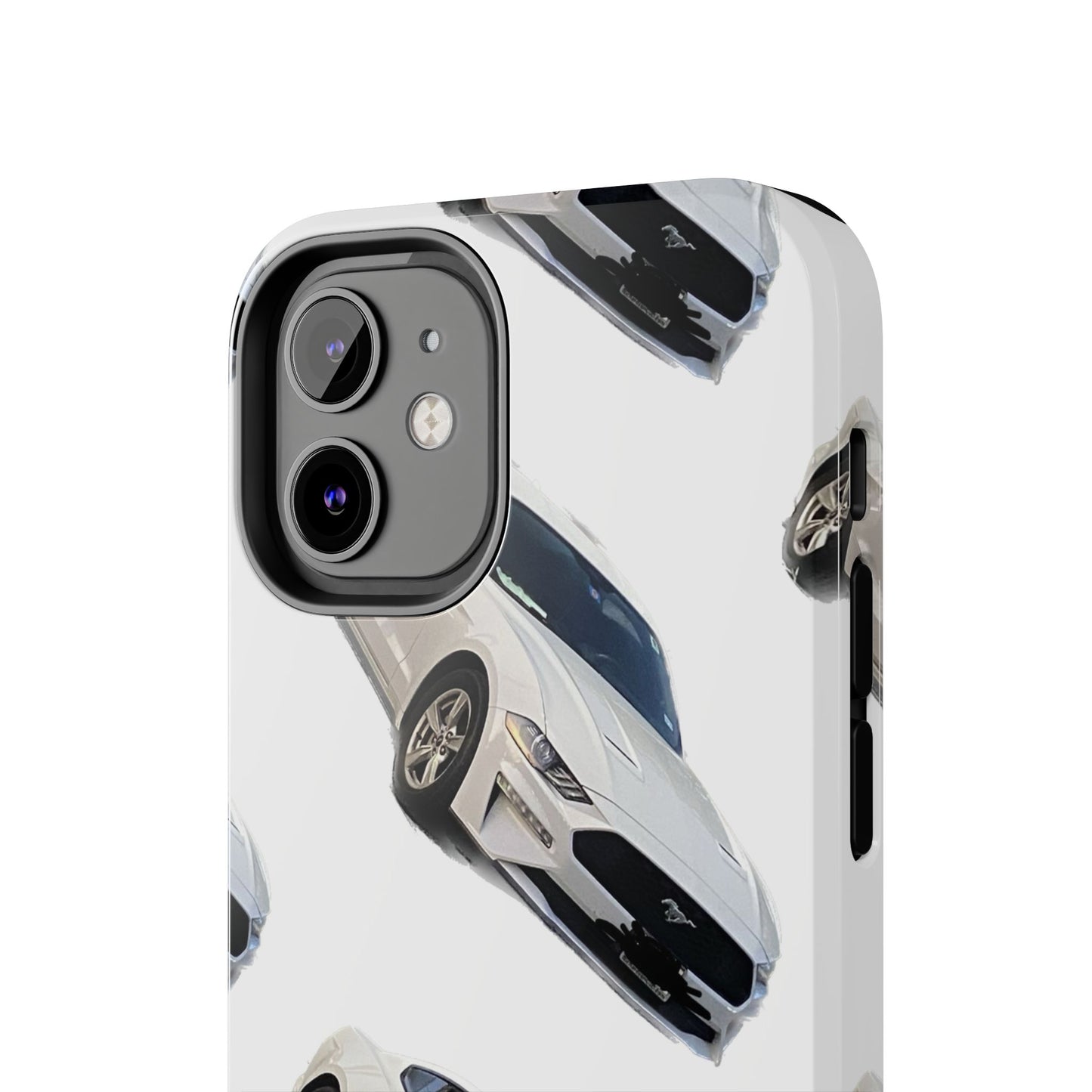 Phone Cases - White Mustang Design