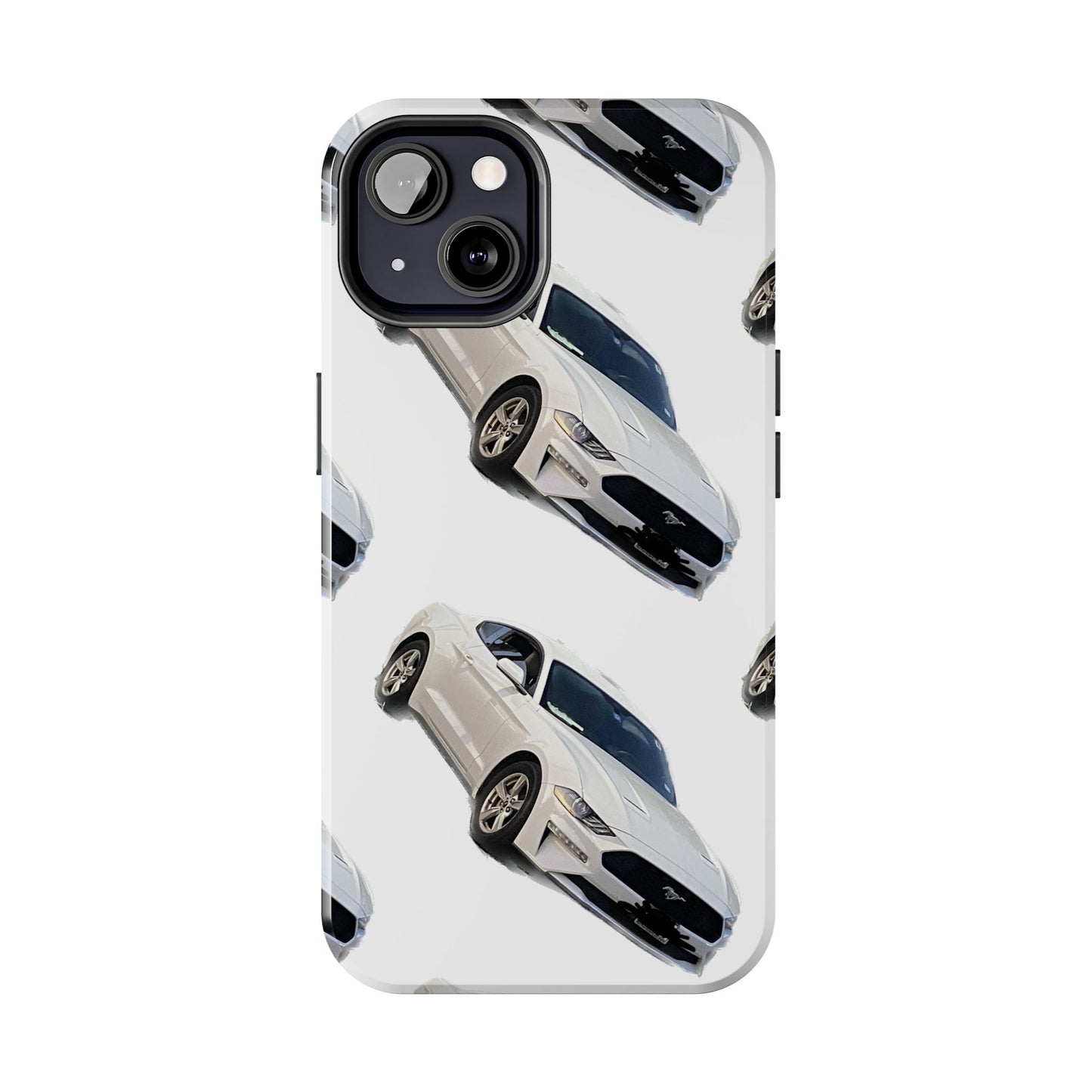 Phone Cases - White Mustang Design