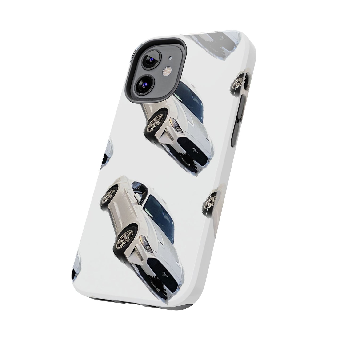 Phone Cases - White Mustang Design