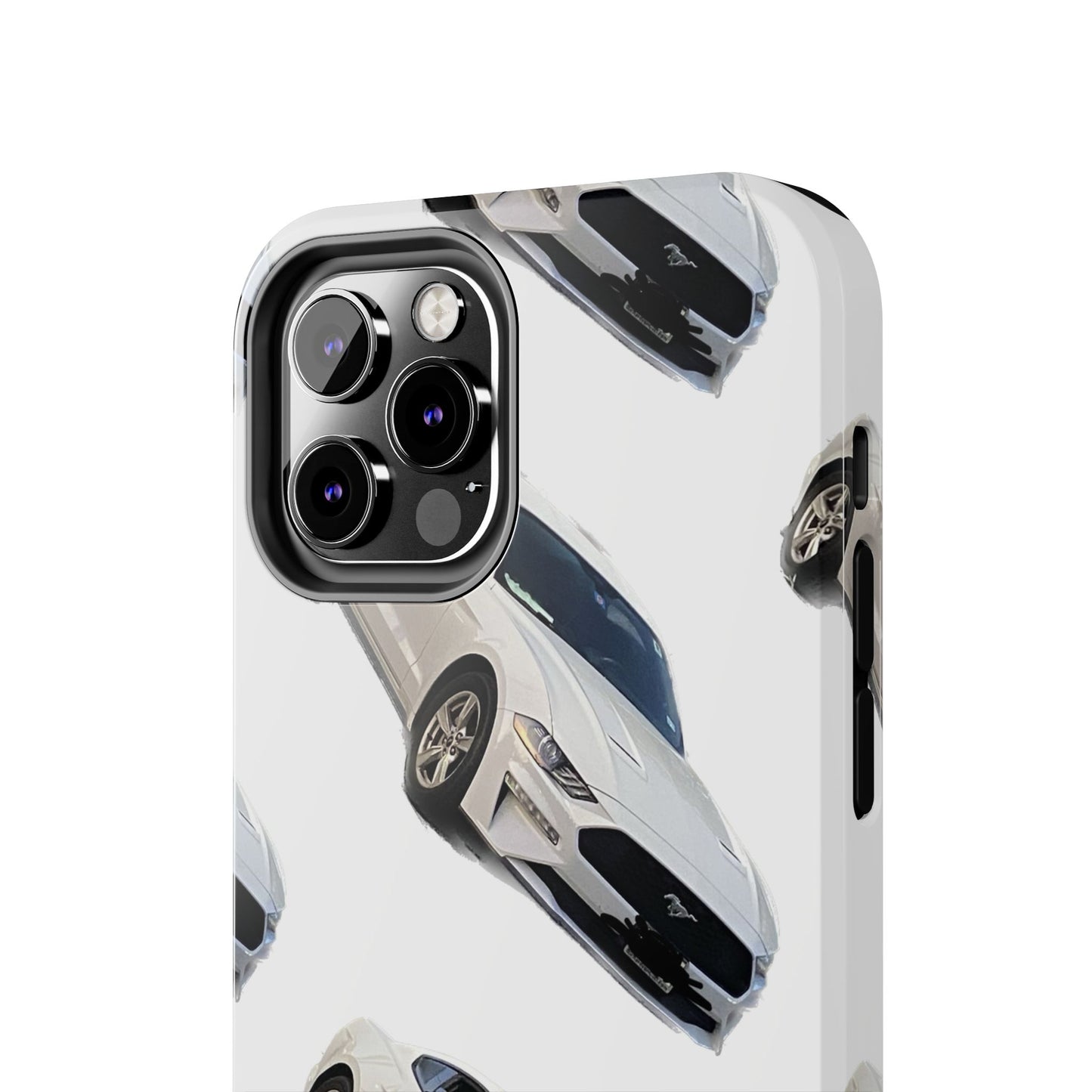 Phone Cases - White Mustang Design