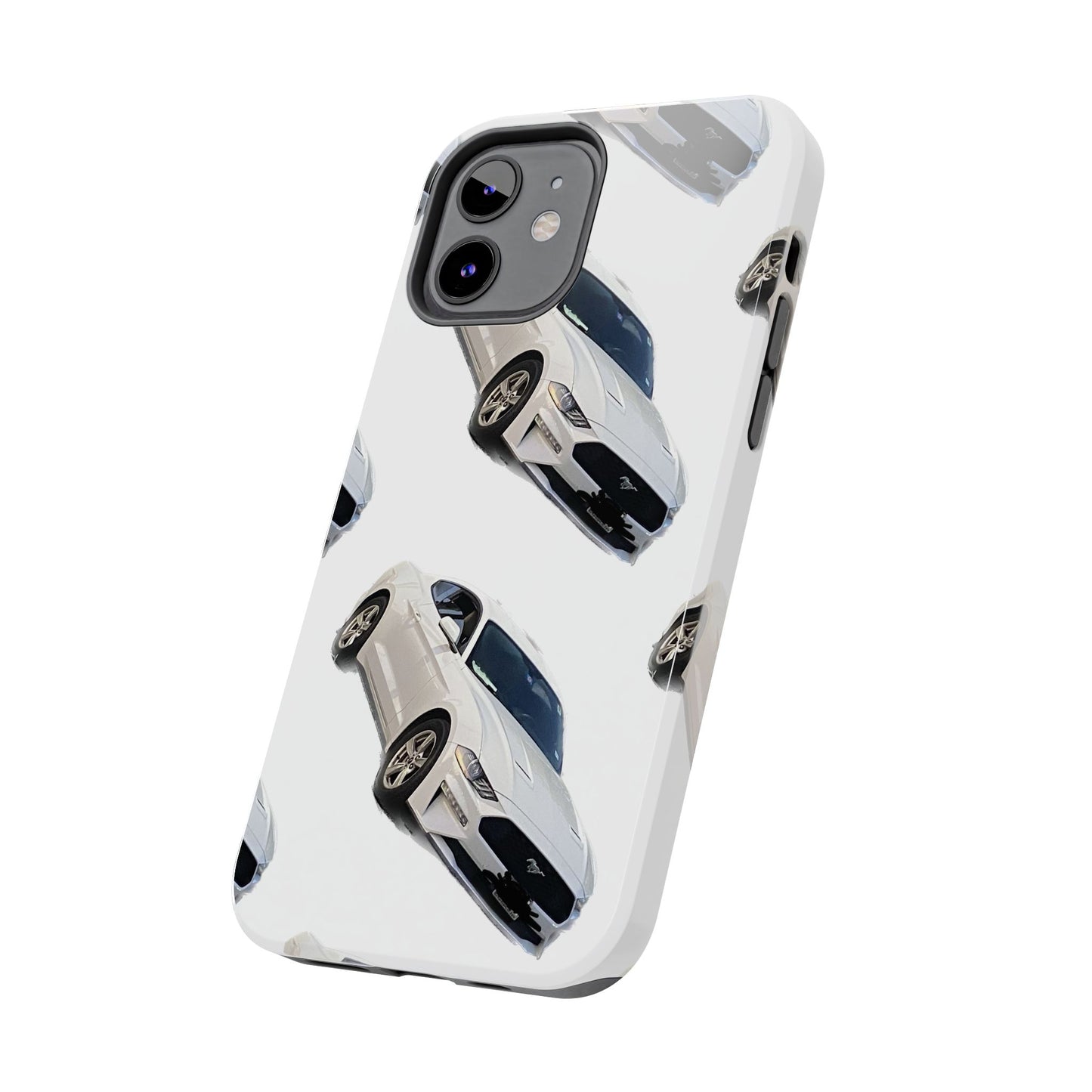 Phone Cases - White Mustang Design