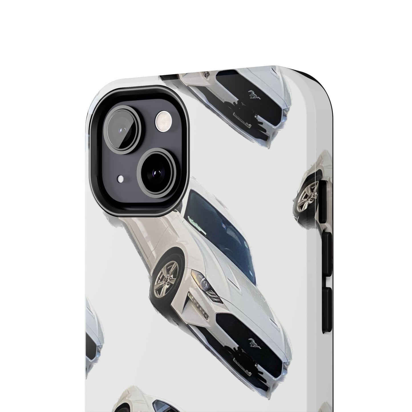 Phone Cases - White Mustang Design